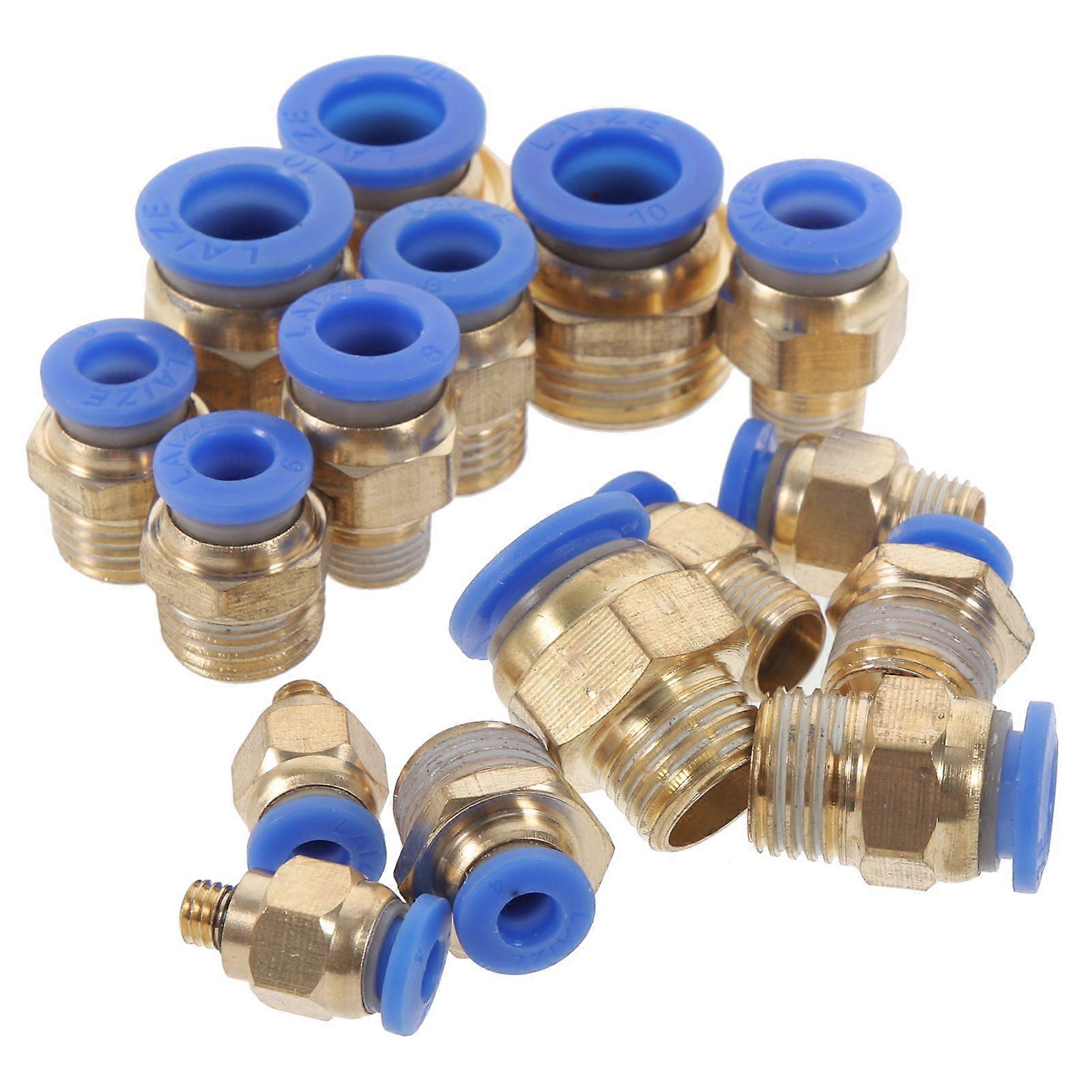 1 Set Air Hose Fitting Assorted Air Hose Connector Straight Coupling Hose Mender