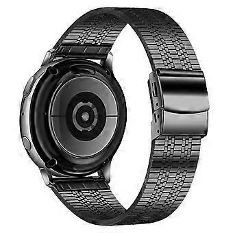 22mm Chic Out-Look 5 Beads Stainless Steel Smart Watch Band Replacement Watch Strap for Samsung Gala