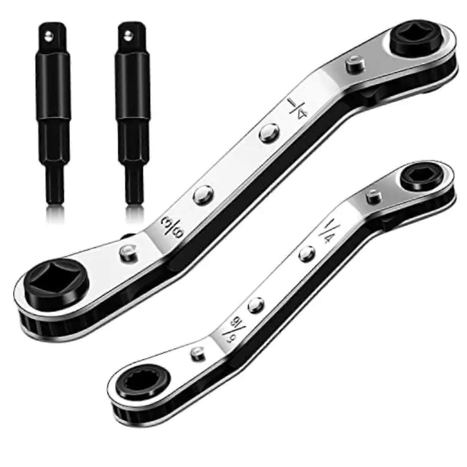 Practical Ratcher Wrench Multi-function Double-way Ratchet Wrench for Household Maintenance