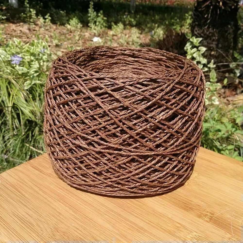 Raffia Yarn Paper Raffia String 280m EcoFriendly for Crochet Knitting Hat Bag Making 150g