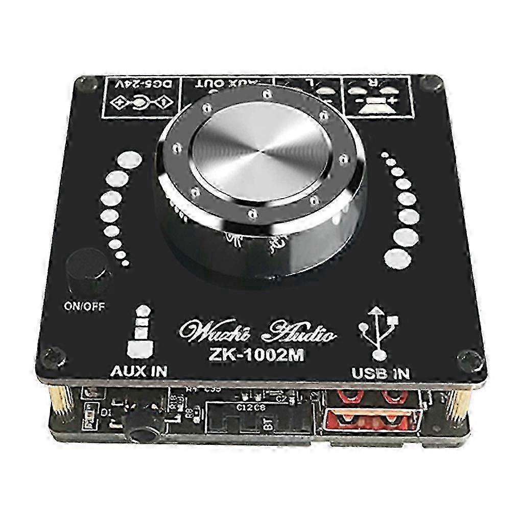 ZK-1002M Stereo Power Bluetooth-compatible Digital Amplifier Module 100Wx2