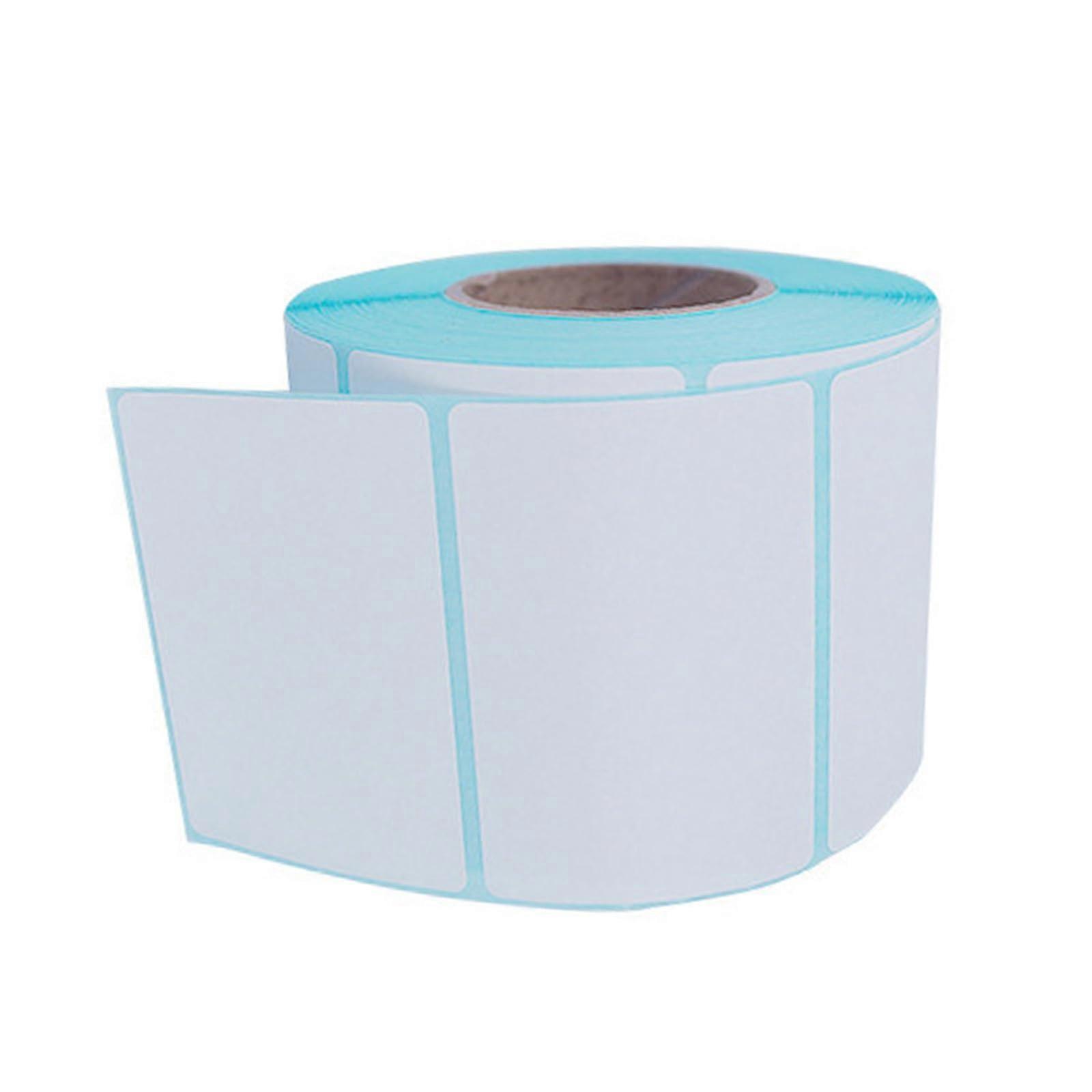 800pcs Thermal Label Roll 60x40mm Waterproof PVC Adhesive Labels with Strong Backing