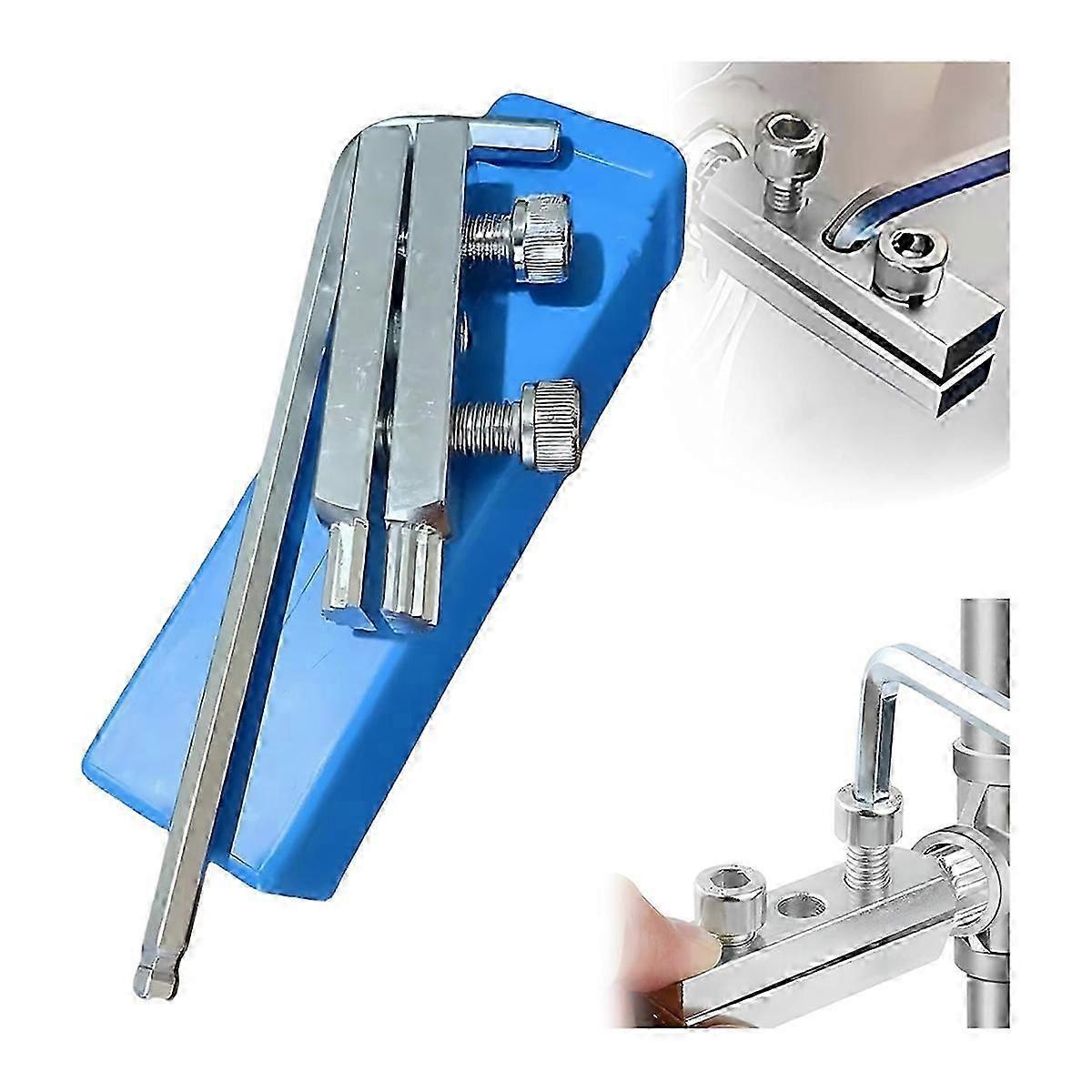 Broken Faucet Removal Tool,Stripped Screw Extractor,Broken Pipe Extractor Tool,Pipe Extractor Set