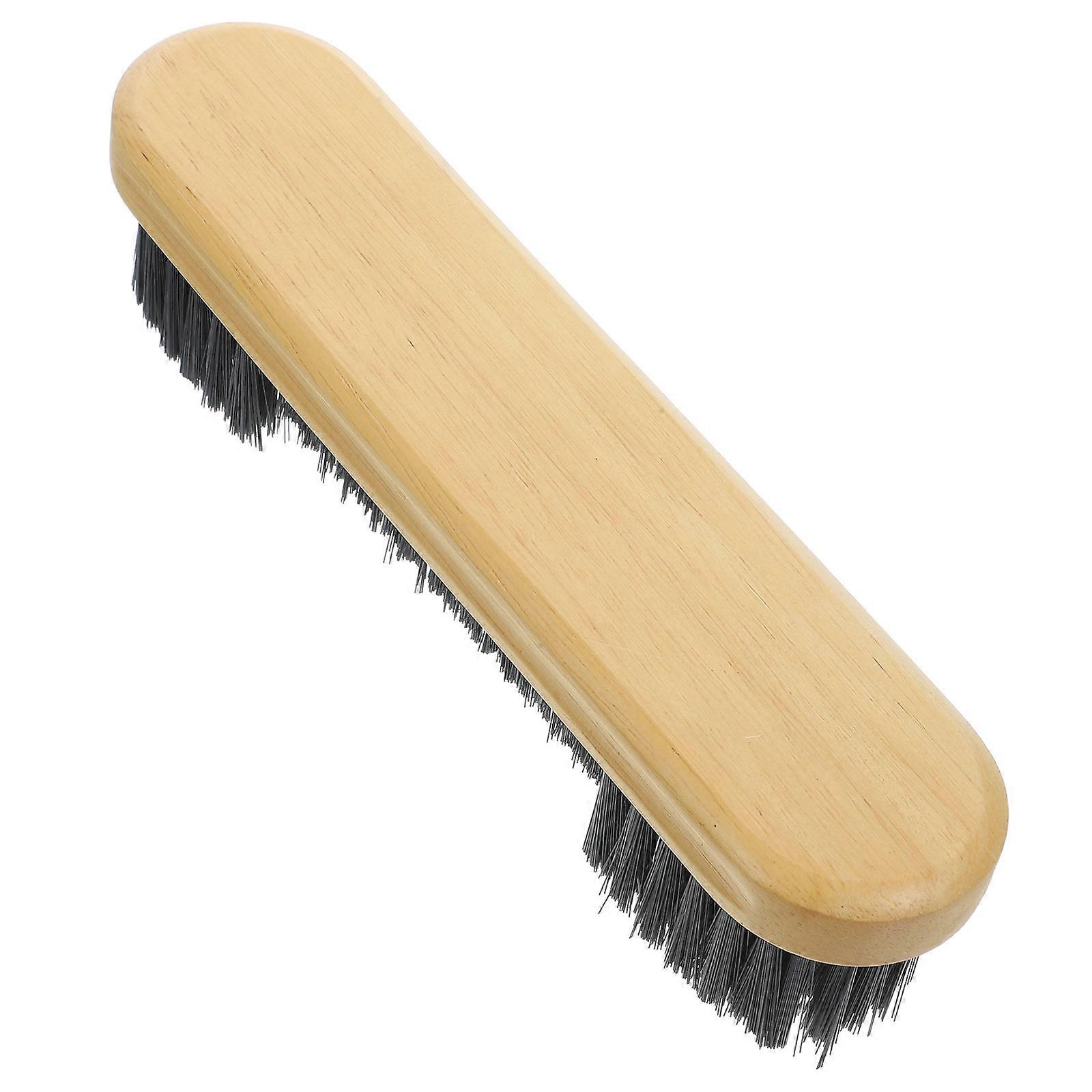 Pool Table Brush Billiard Table Sweeper for Cleaning Chocolate Wood Nylon
