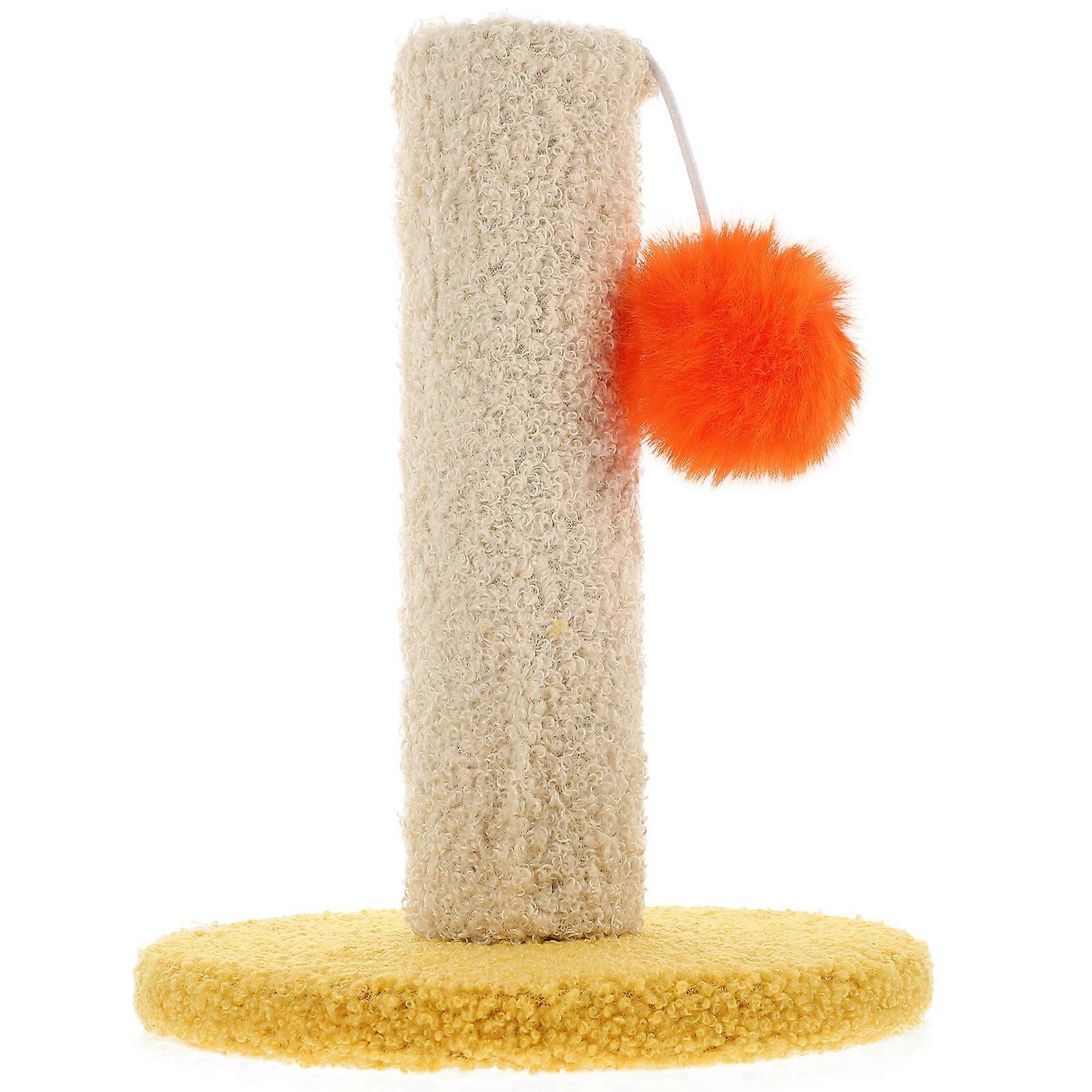 Cat Scratching Post Kitten Accessory for Pet Use Vertical Scratching Post Reusable