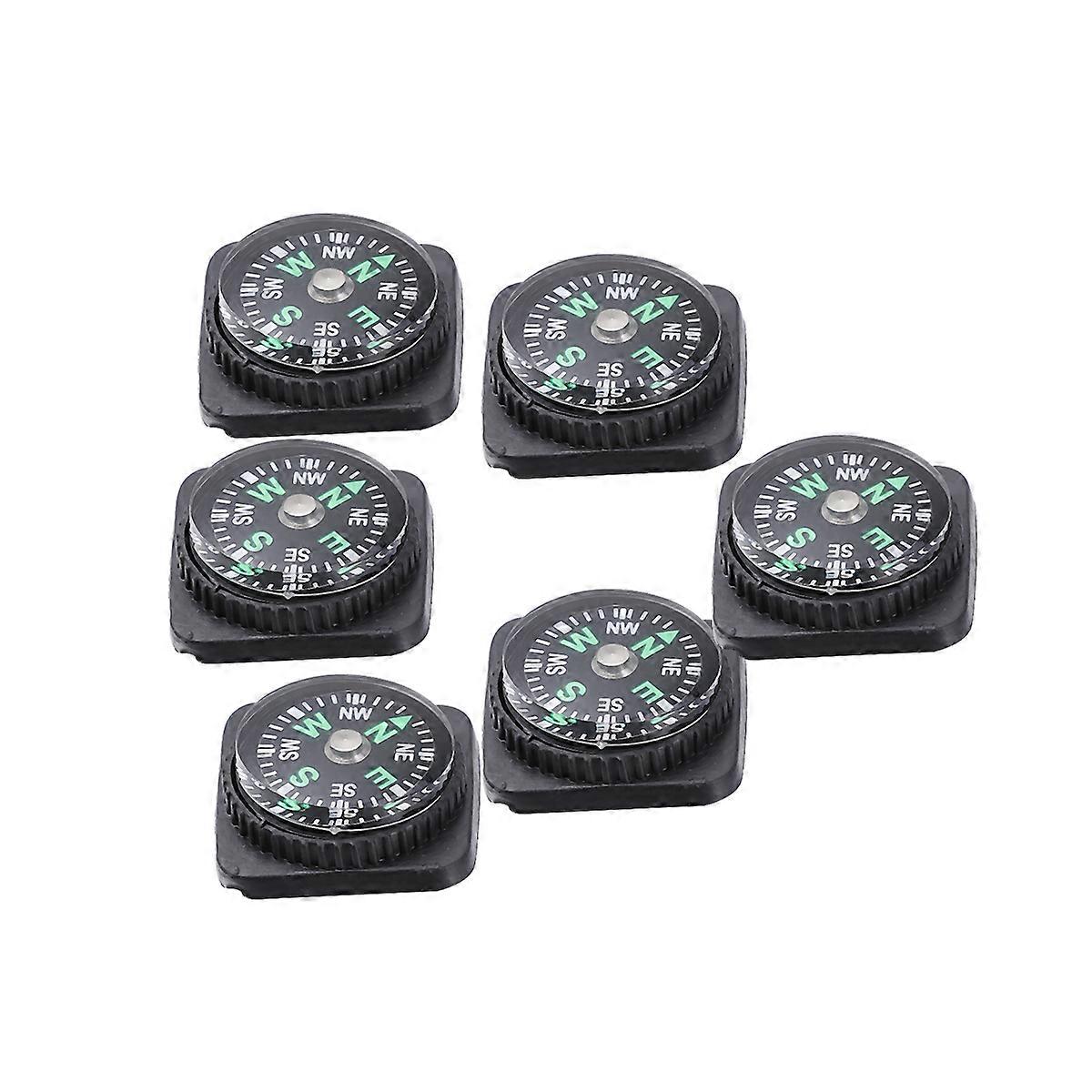Multifunctional Compass Outdoor Hiking Compass for Camping 10Pcs Pack