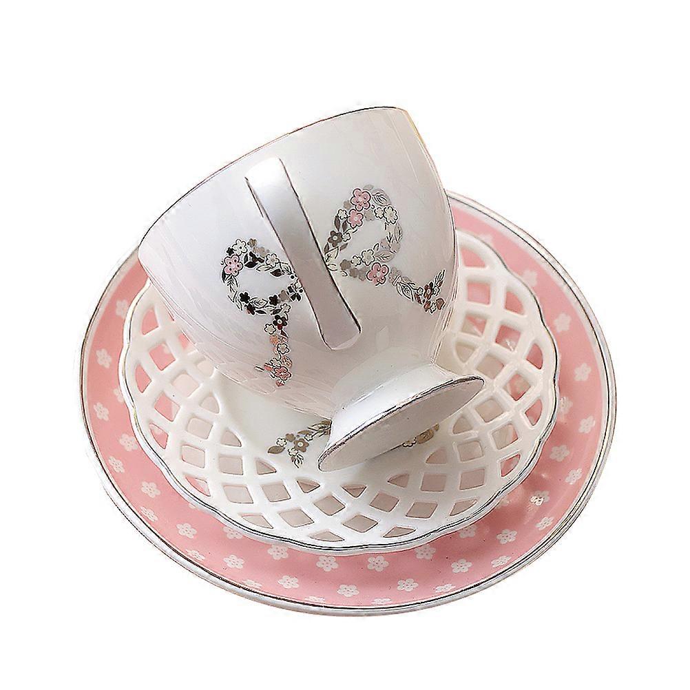 Ceramic Tableware Coffee Cup Set for Coffee Use Afternoon Tea 1Set