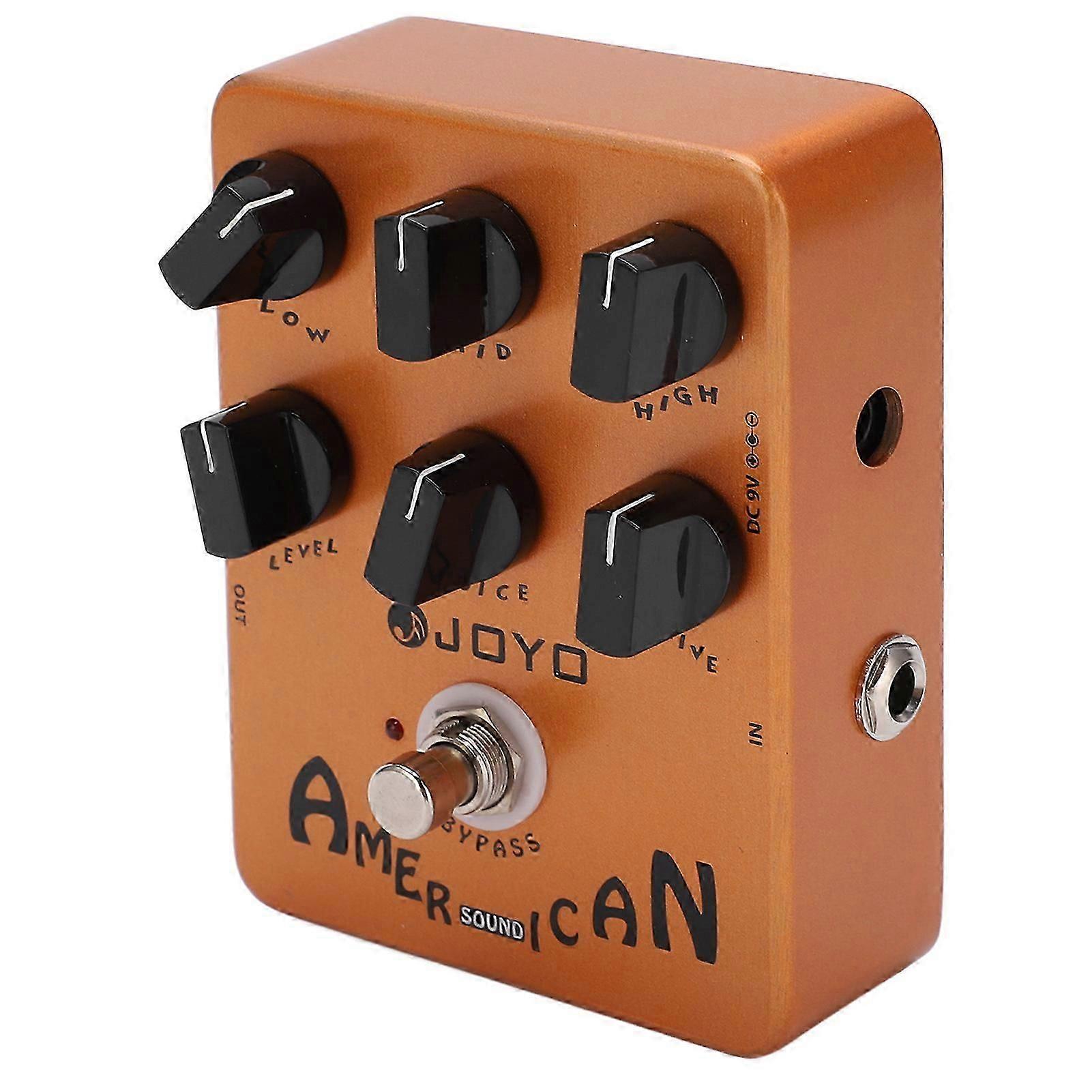 Speaker Simulator Electric Guitar Cabinet Simulation Effect Pedal 6 Knobs Adjustment 6mA