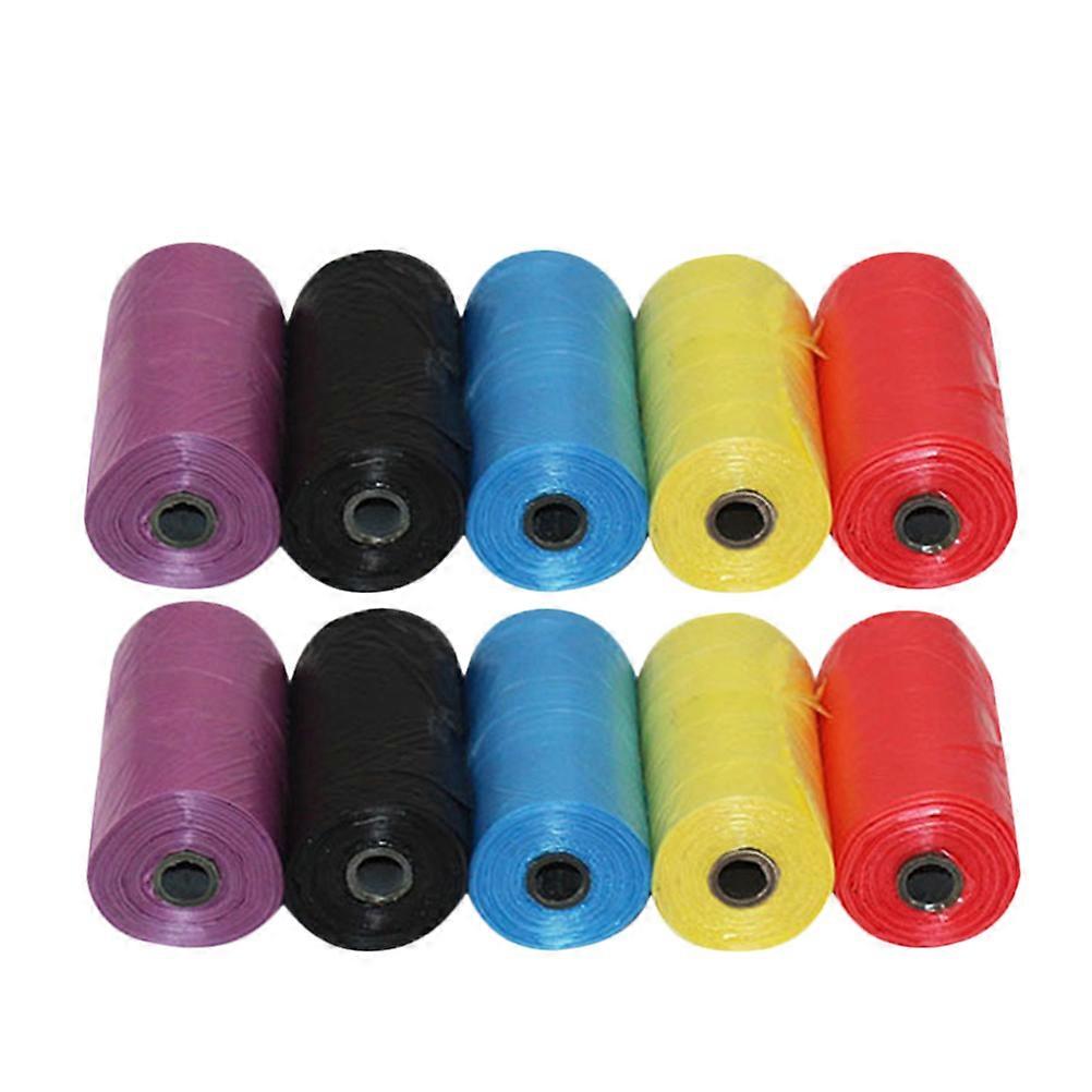 Plastic Pet Scooper Bag Durable Pet Pooper Bag for Pets Stool 10Pcs