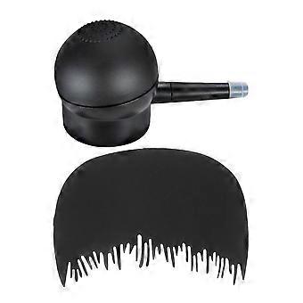 2pcs Precision Hair Fiber Spray Applicator Pump Hairline Fiber Comb Hair Fiber Nozzle Hair Building Fibers Tool for Men and Women