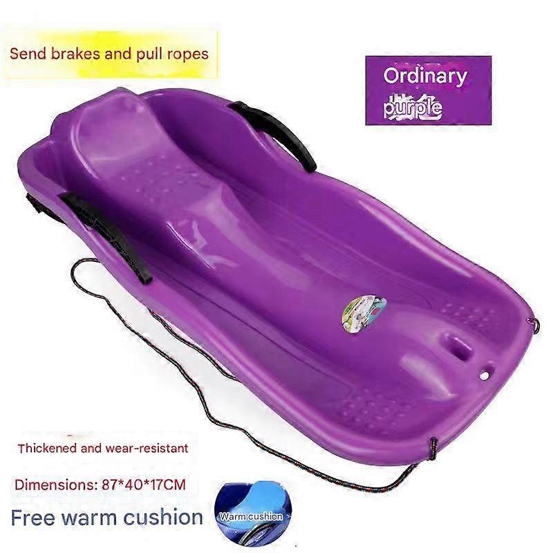 Ski Board Thickened Durable Snow Sled Double Outdoor