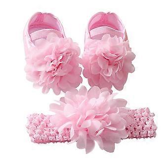 Infant Baby Girl Shoes Baby Mary Jane Flats Princess Wedding Dress Shoes Crib Shoe for Newborns, Infants, Babies, and Toddlers