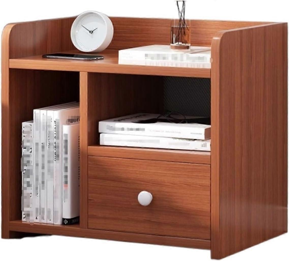 Modern Bedside Table with Storage, Compact Bedroom Storage Cabinet for Easy Organization