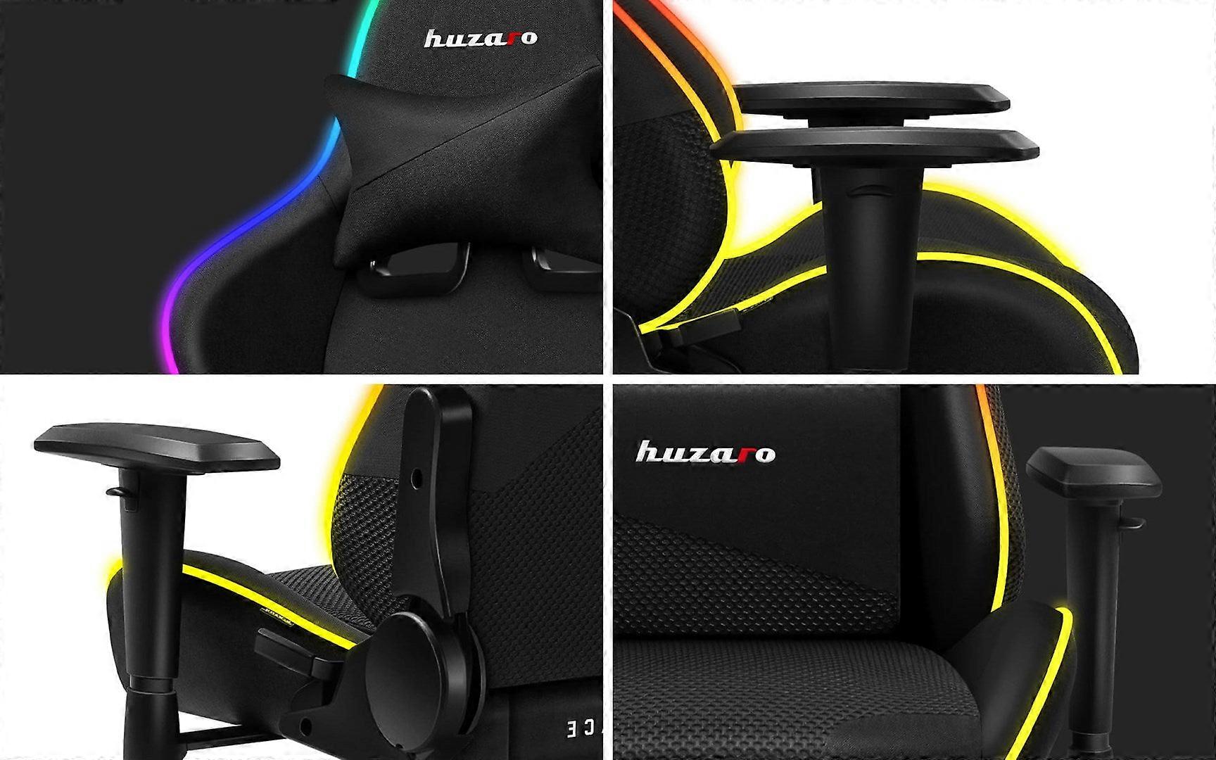 Sedia da gioco Huzaro Force 6.2 Mesh Rgb