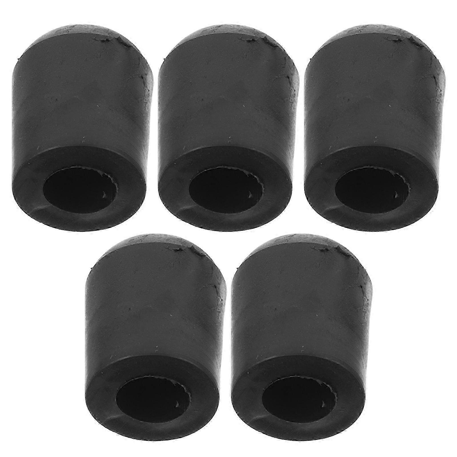 Double Bass Endpin Rubber Tips 5Pcs Easy Install
