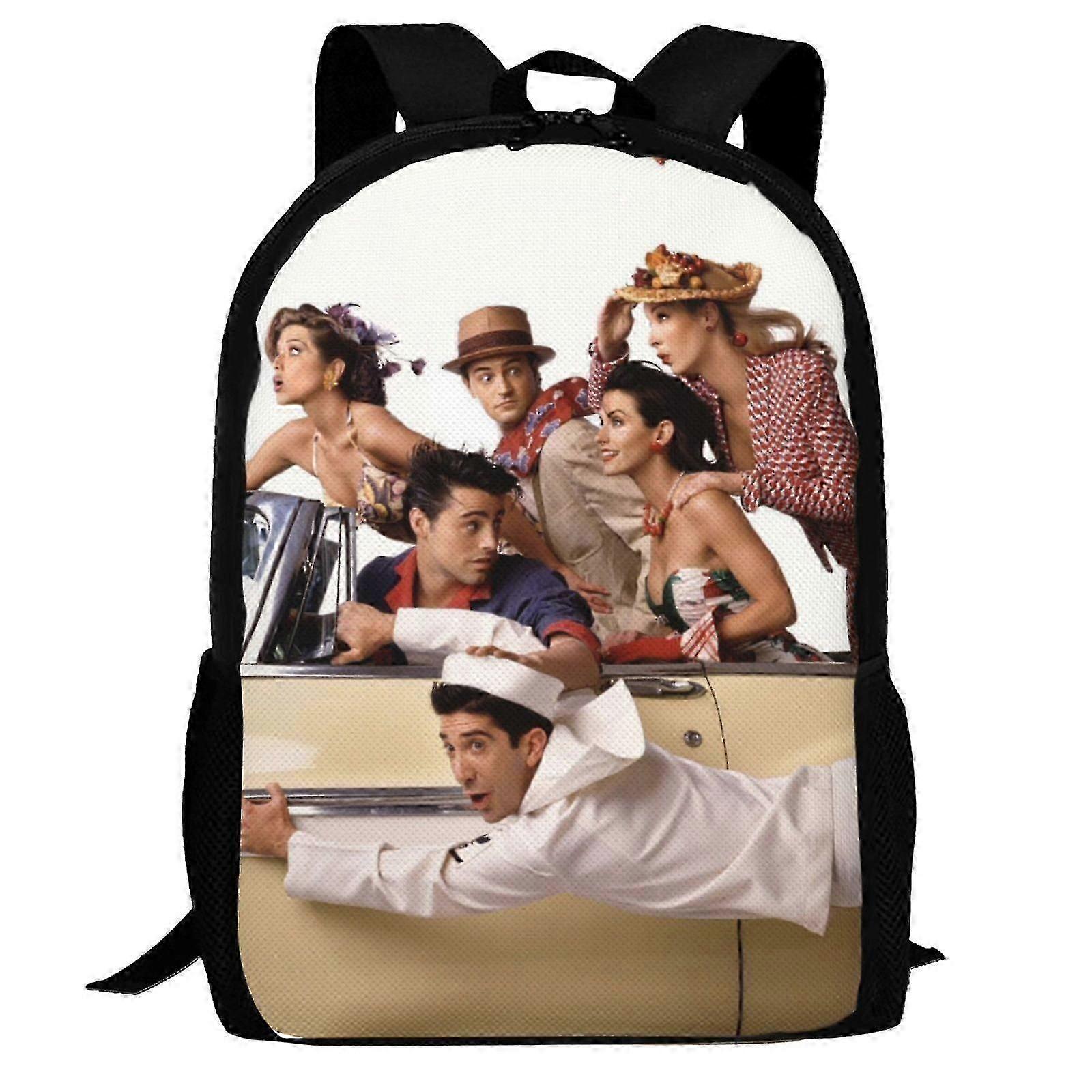 Friends Tv Show Backpack,Laptop Backpack Lightweight Casual DaypackMulti-Function Travel Backpack i1313