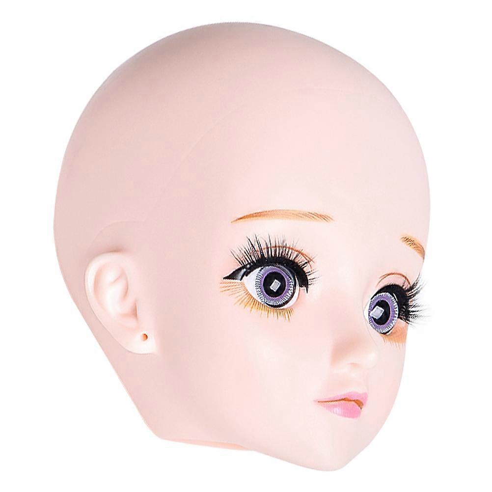 Lash Extension Mannequin Head for Practice Makeup Training 4Pcs Set