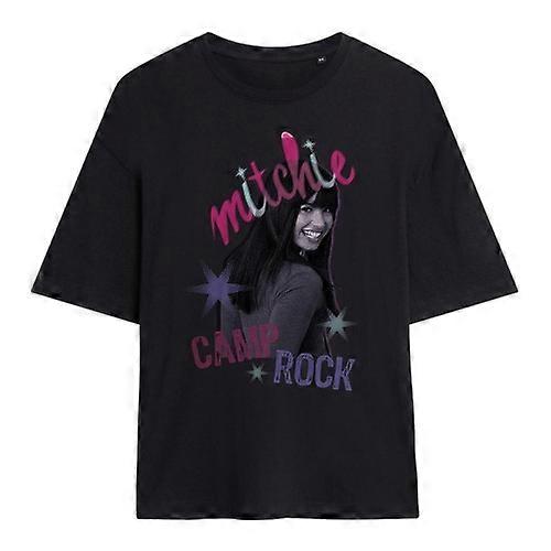 T-shirt oversize da donna Camp Rock Mitchie Airbrush