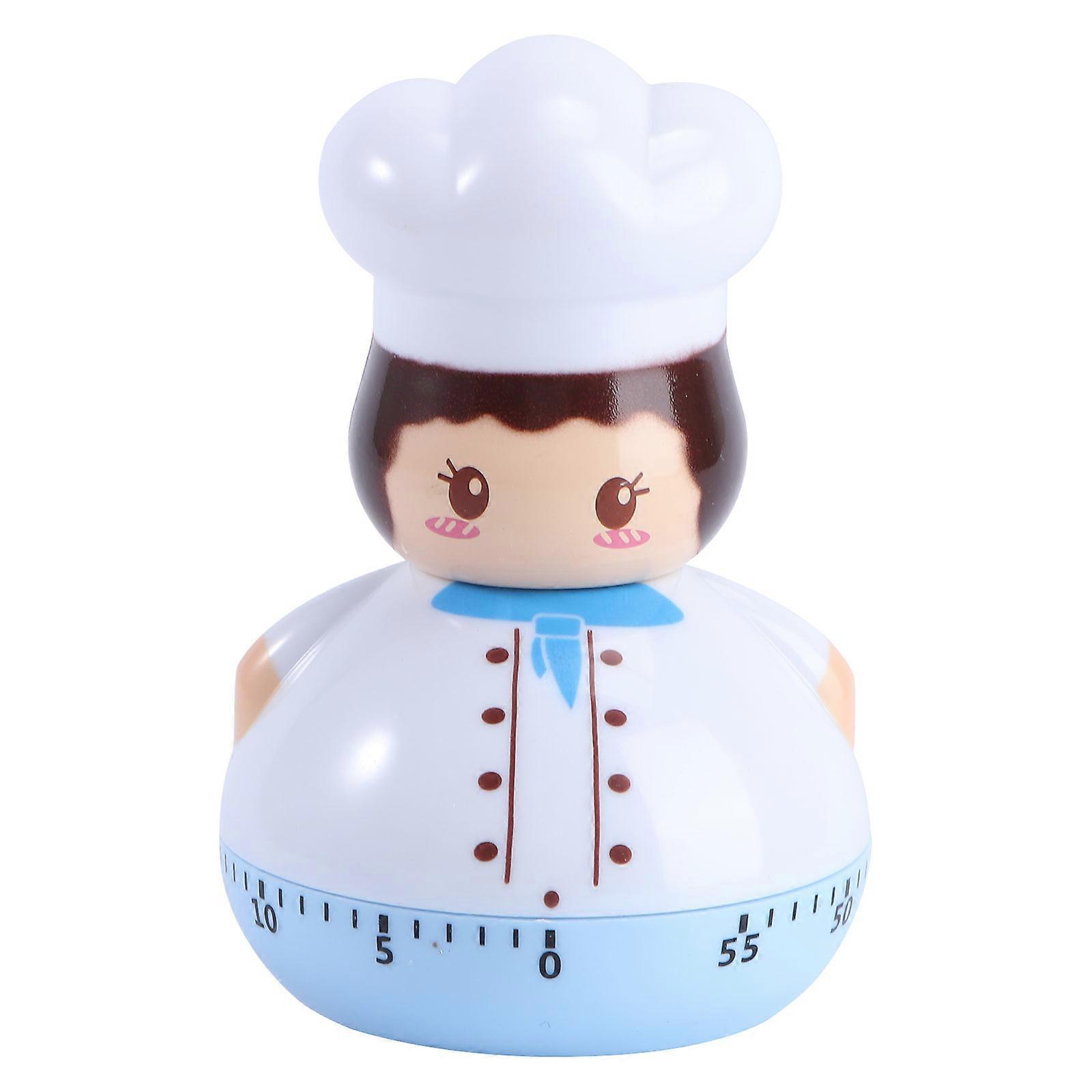 Cooking Countdown Timer Mechanical Timer for Baking Mini Chef Design