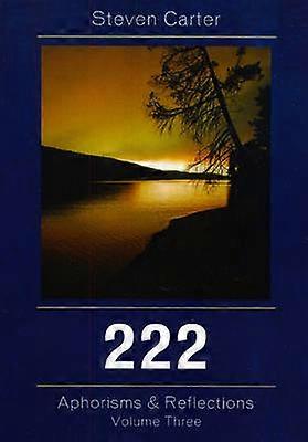 222 Aphorisms & Reflections - Steven Carter - Paperback - en Book