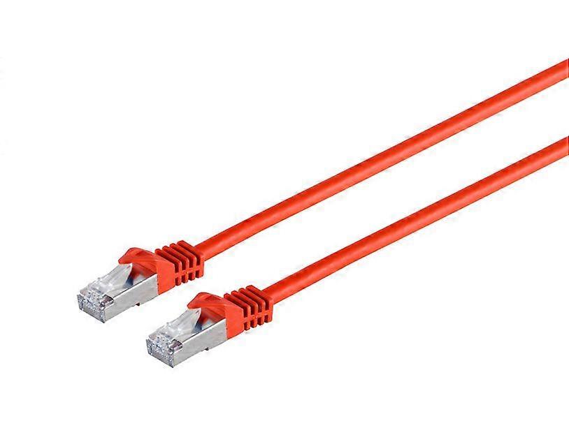 MicroConnect CAT7 S/FTP Network Cable 1m Red