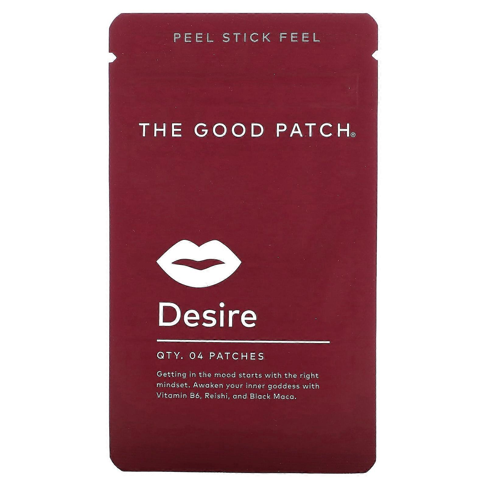 The Good Patch, Desire, 4 Patches, 2-Pack