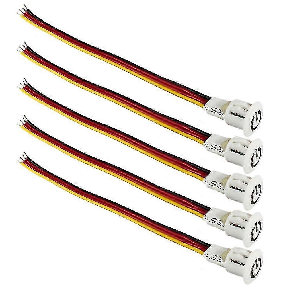 5Pcs Dimmable Touch Sensor Button Smart Home Switch Controller for DC3.7-24V Closet Corridor LED Strip Light Switch