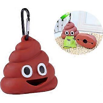 Poop Bag Dispenser Dog Poop Bag Holder For Dog Waste Bags Includes 1 Roll 15 Bags