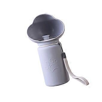 Dogs Outdoor Travel Drinking Bowl Large Dogs Water Dispenser Dog Water Bowl for Puppies Small Medium Large Dogs  Gray