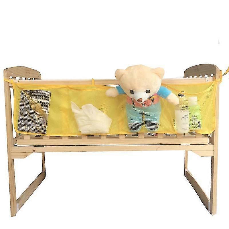 Baby Bedside Hanging Storage Bag,4 Pockets