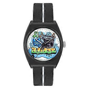 Adidas Unisex Watch PROJECT TWO Plastic Black AOST25041