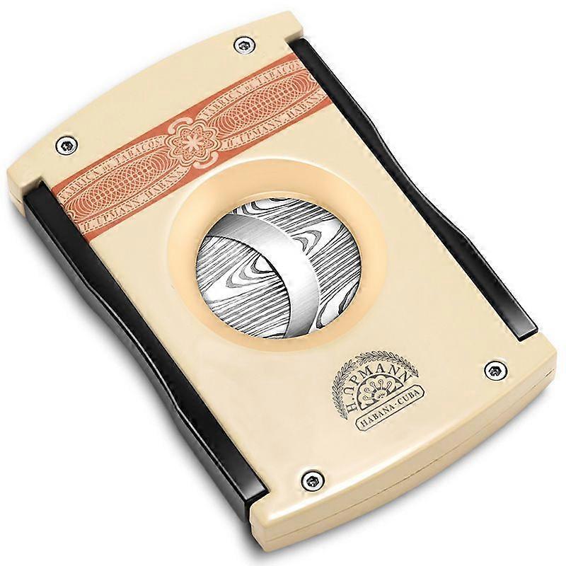 Cigar cutter with stainless steel sharp blade