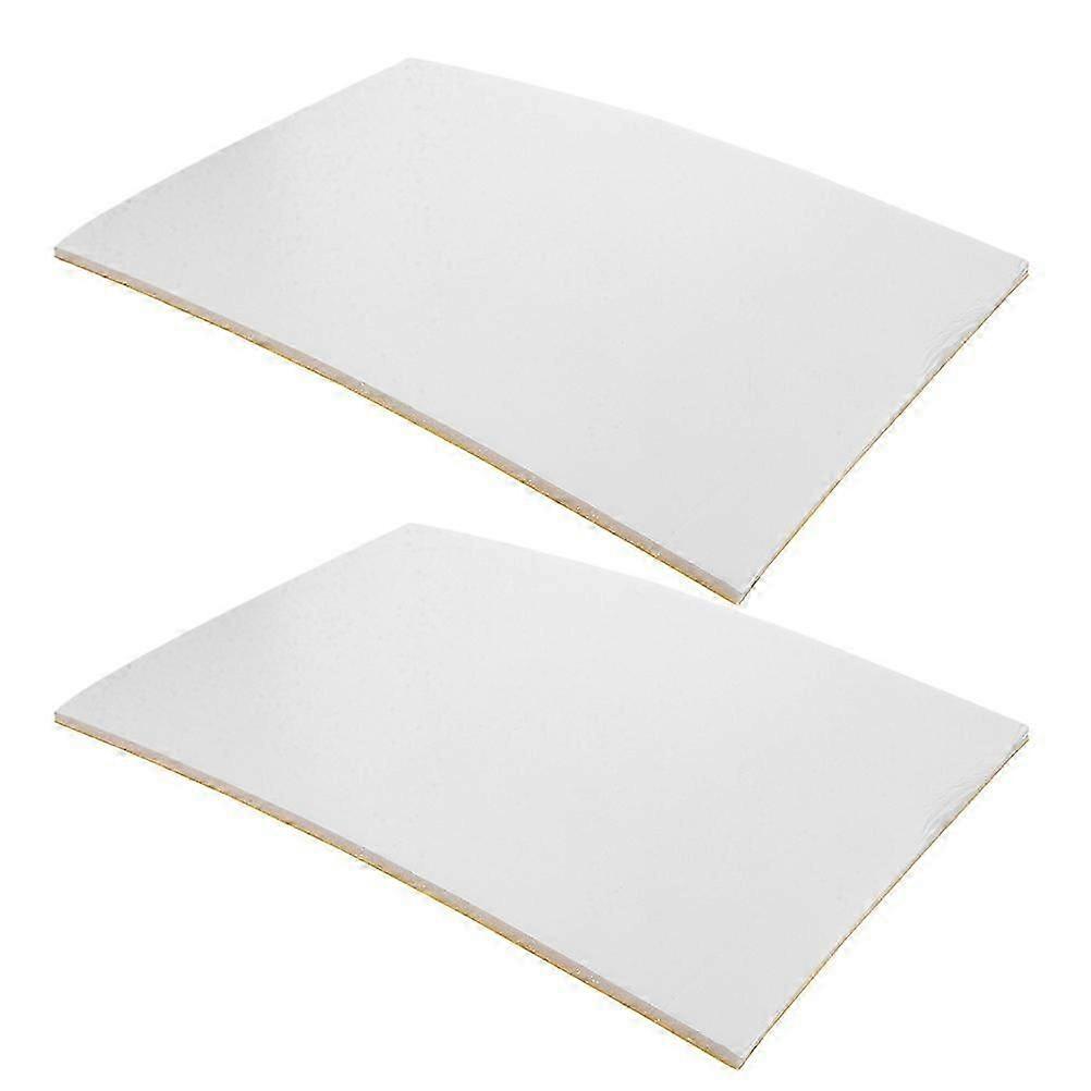 White Foam Board Model Material for DIY Self-Adhesive 2Pcs Sheets