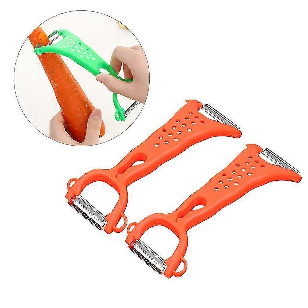 Multifunctional Fruit Peeling Slicing Julienning Tool Set 3Pack