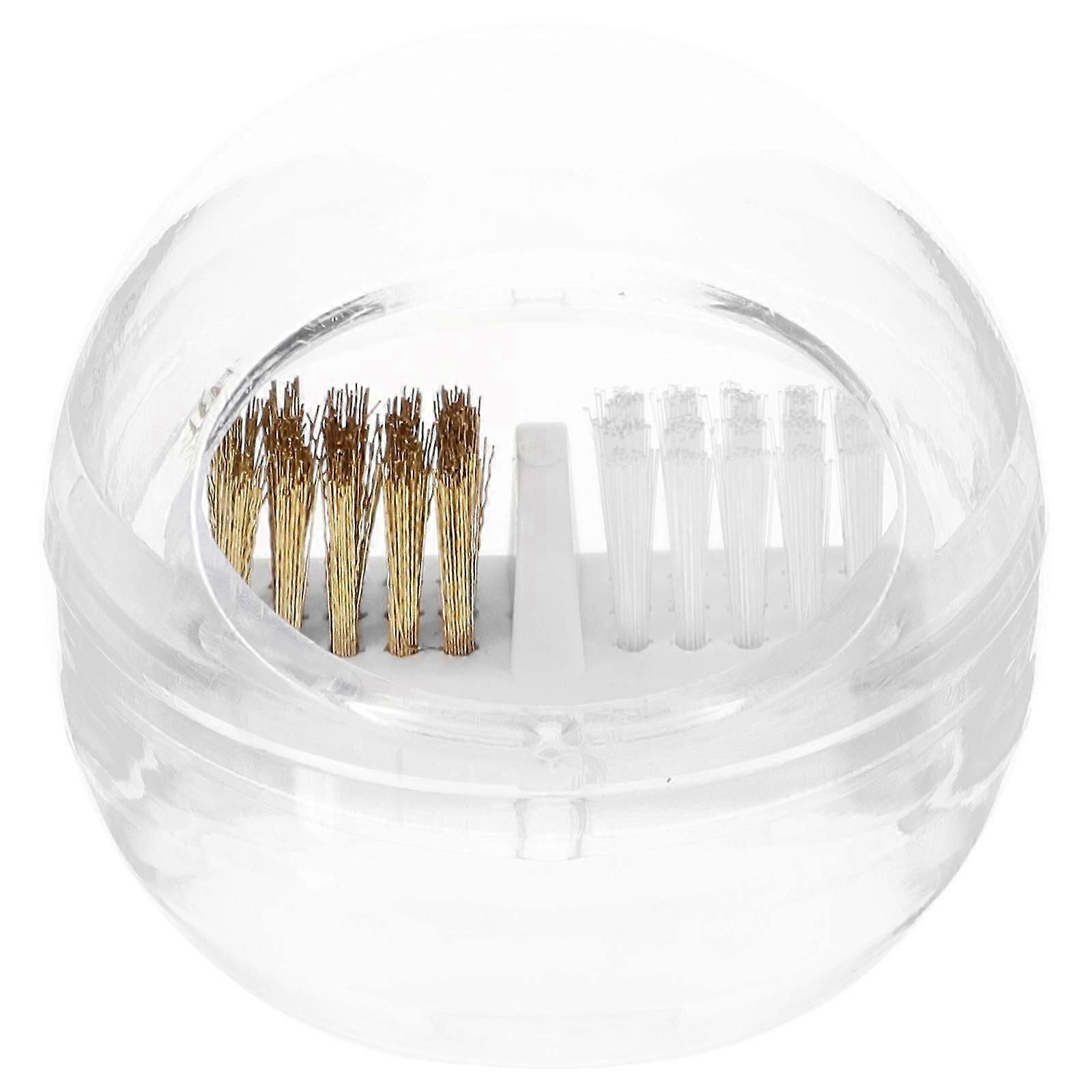 Nail Drill Bit Cleaning Box Tool for Manicure
