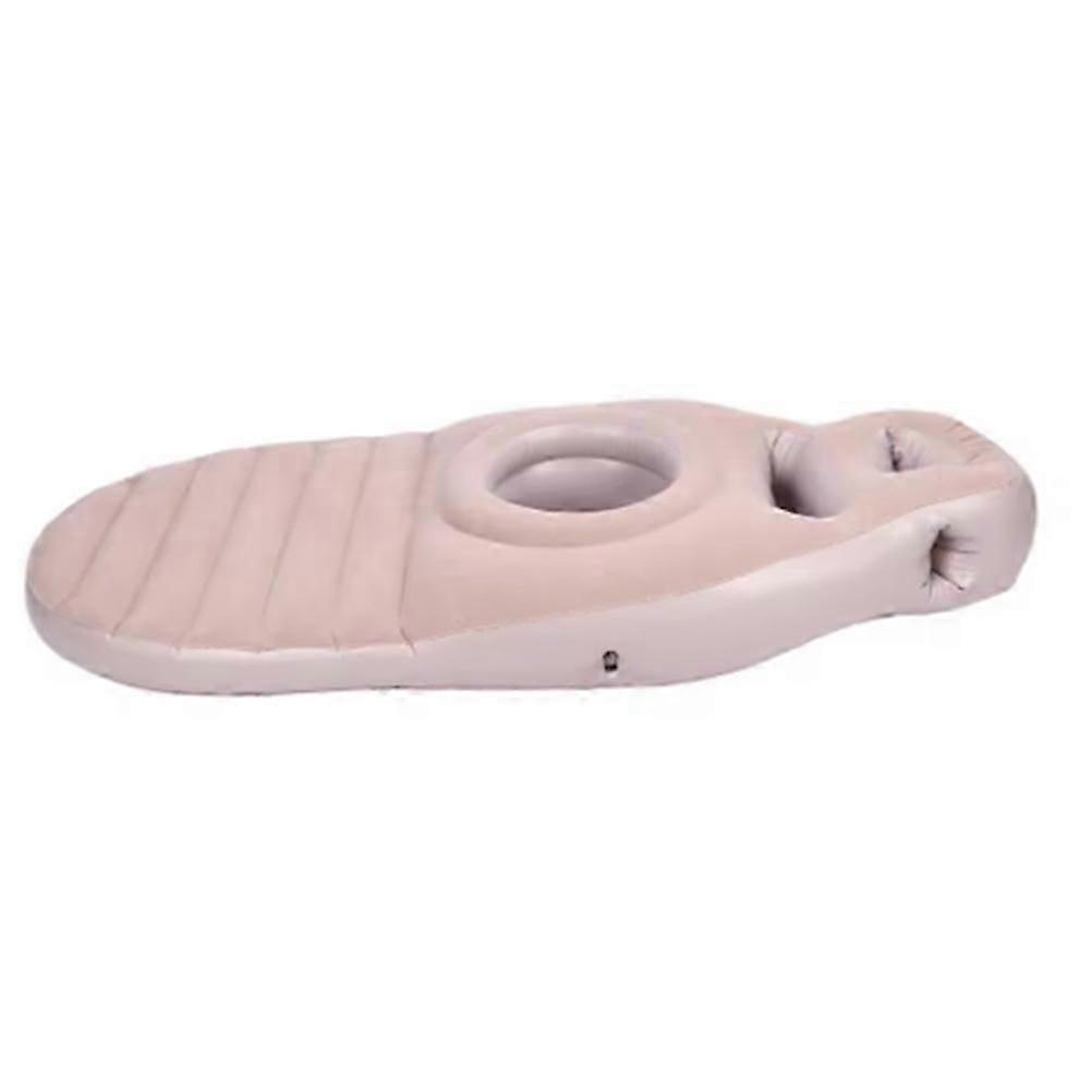 Inflatable Pillow Belly Hole Comfortable Safe PVC Inflatable Sleeping Support