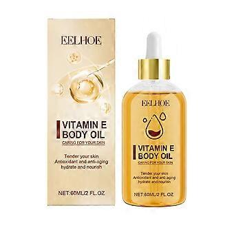 Huile corporelle à la vitamine E, huile essentielle hydratante et délicate pour un massage et un soin complets de la peau.