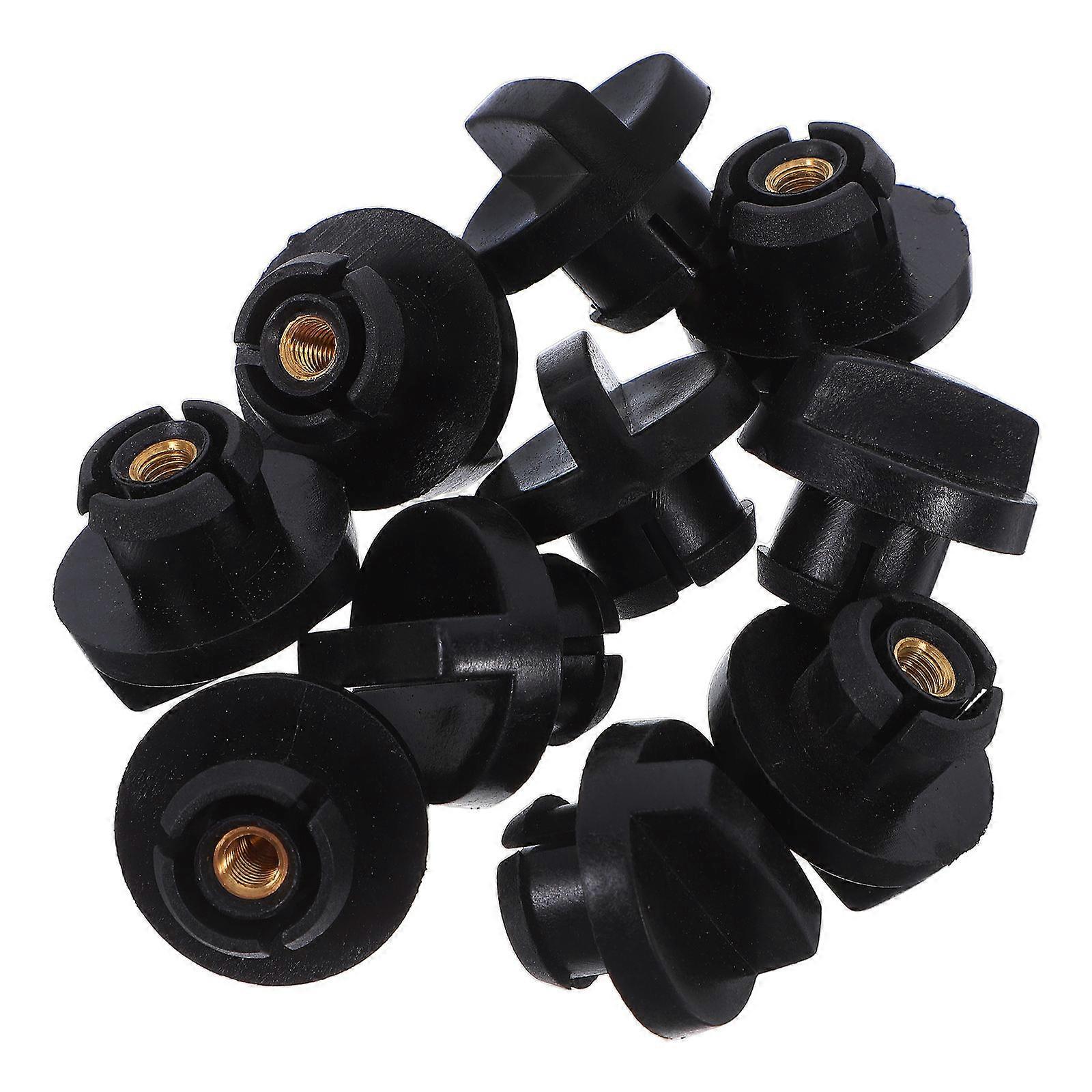 10pcs Chainsaw Filter Screw Set With High Precision Lock Nut Protective Cover Shell And Quick-Install Knobs For Gas Chainsaw