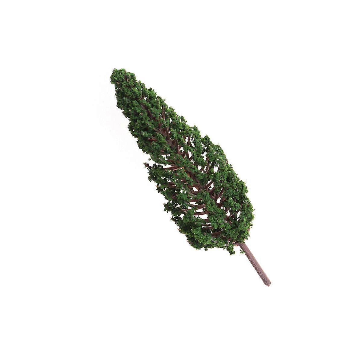 Model Trees Landscape Scenery Pine Tree for Layout 10Pcs Green Set