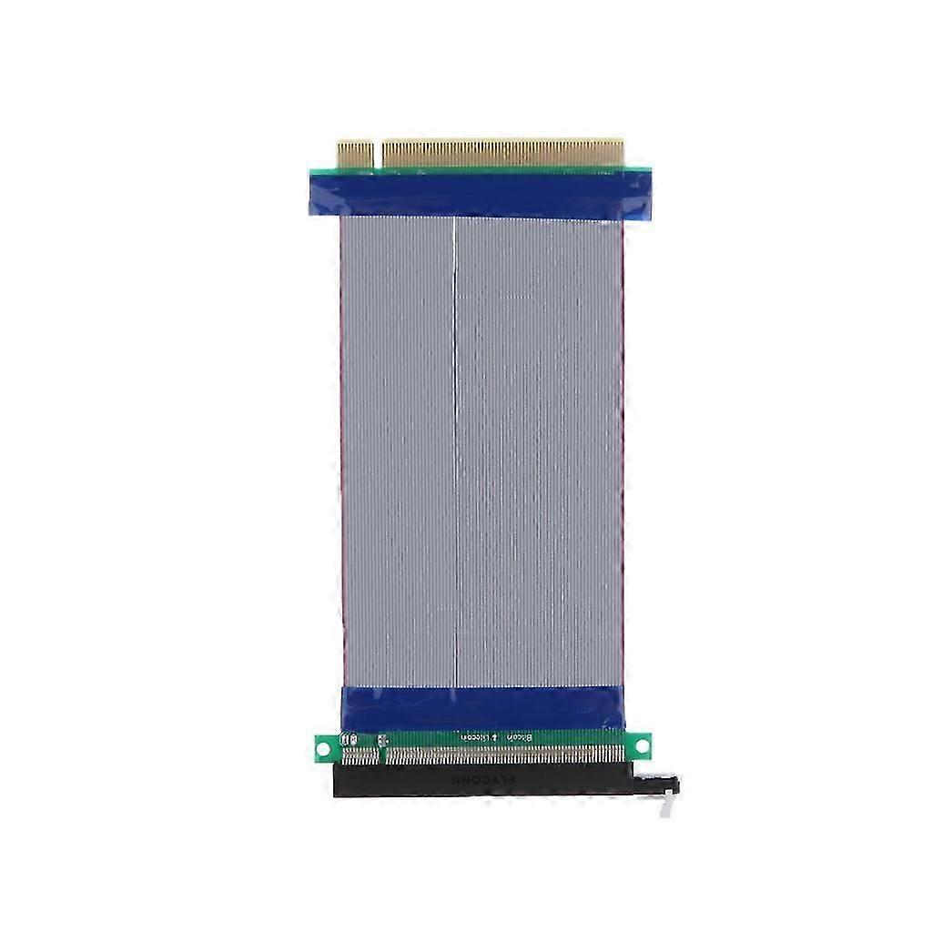 PCI-E Express 8X Slot Riser Card Extender Extension Flexible Powered Cable