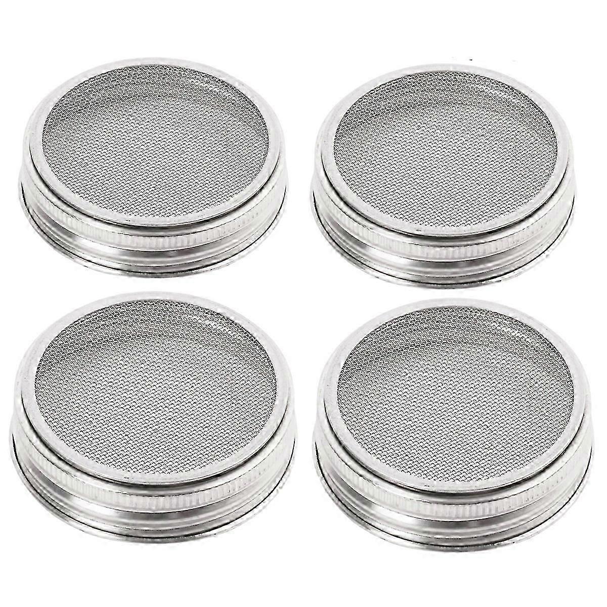 4Pcs Mason Jar Sprouting Lids