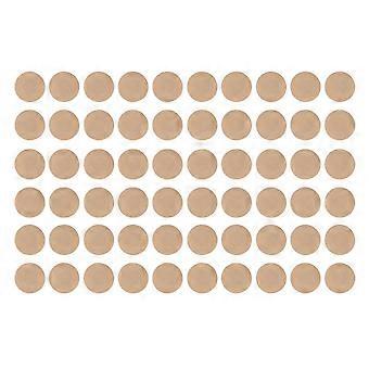 60pcs Disposable Nipple Stickers Ultra Thin Adhesive Breathable Breast Pasties for Women