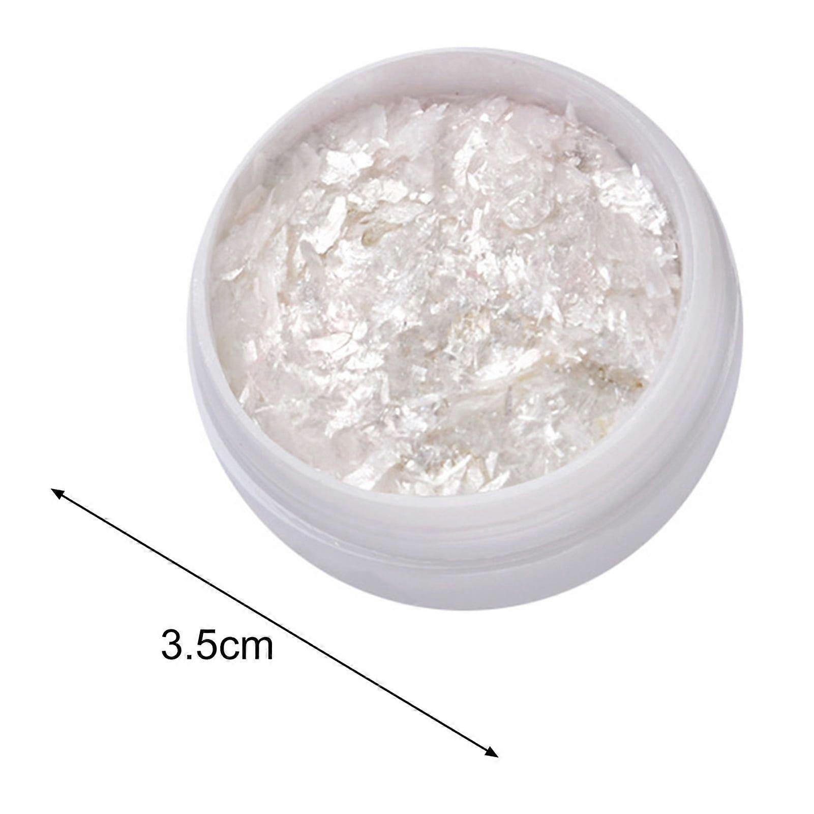 2Box Nail Sequins,Shining Fixed Tightly Shell Remove Easily Nail Flakes Makeup Accessories