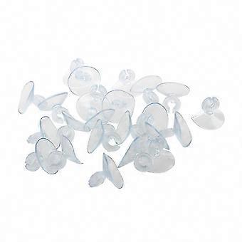 Suction Cup Clips 24pcs RS-04 PVC Sucker Pads for Aquarium and Fish Tank