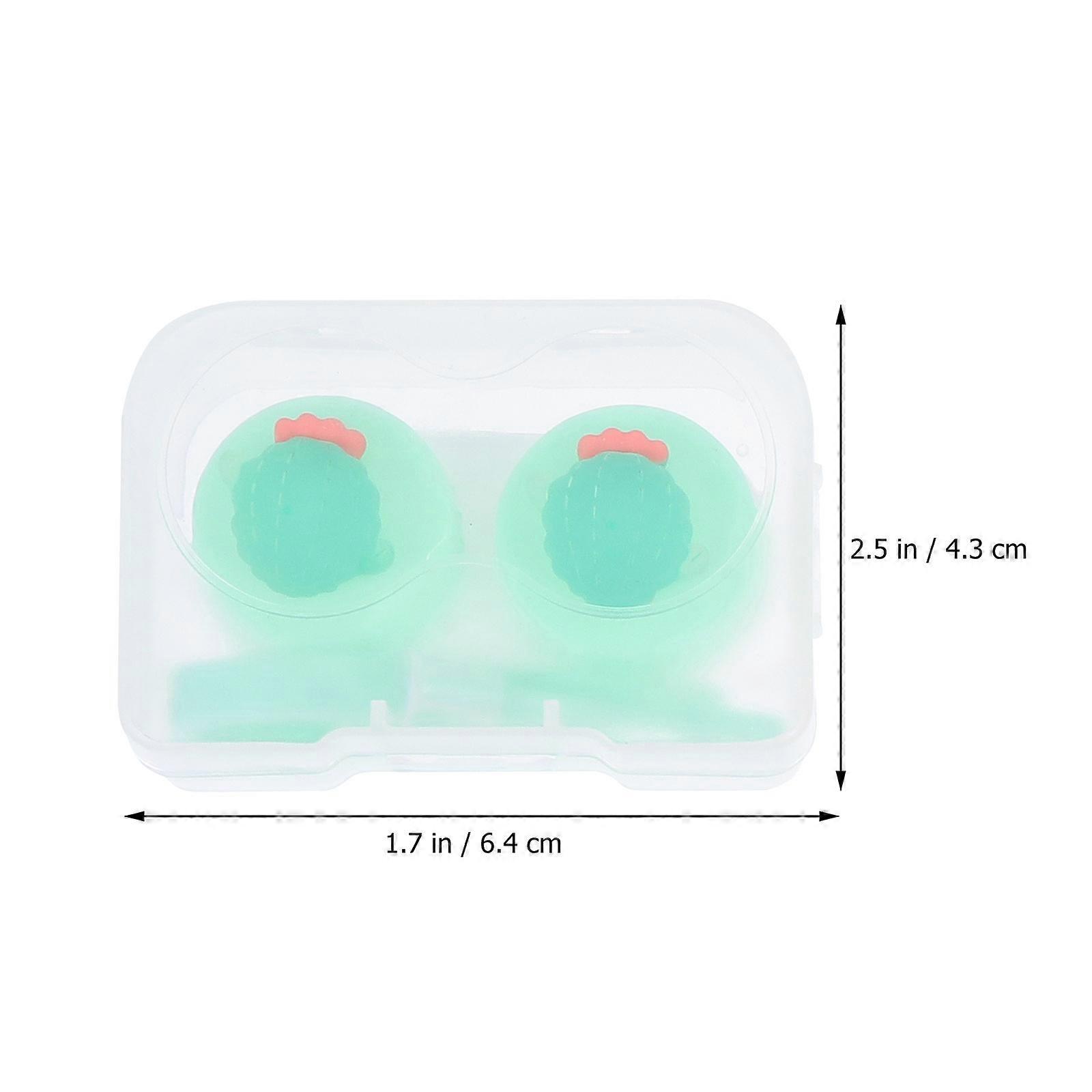 Assorted Color Contacts Lens Container for Storage Use 5Pcs Practical and Durable