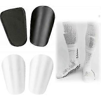 Mini Football Shin Guards Anti-Slip Soccer Shin Pads compatible with Kids & Adults, Lightweight Calf Protection Sports Gear