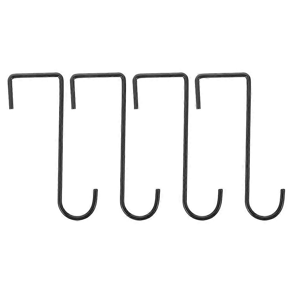 Iron Pot Hanger Multipurpose Fixing Hooks for Flowerpot 4Pcs Set