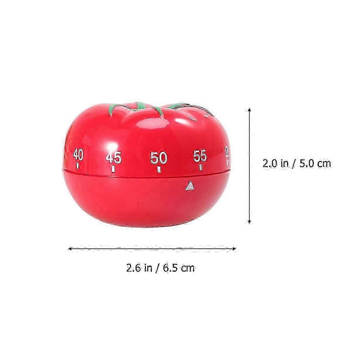 R8 Tomato Timer Kitchen Tomato Timer Creative Countdown Alarm Clock Plastic Timer