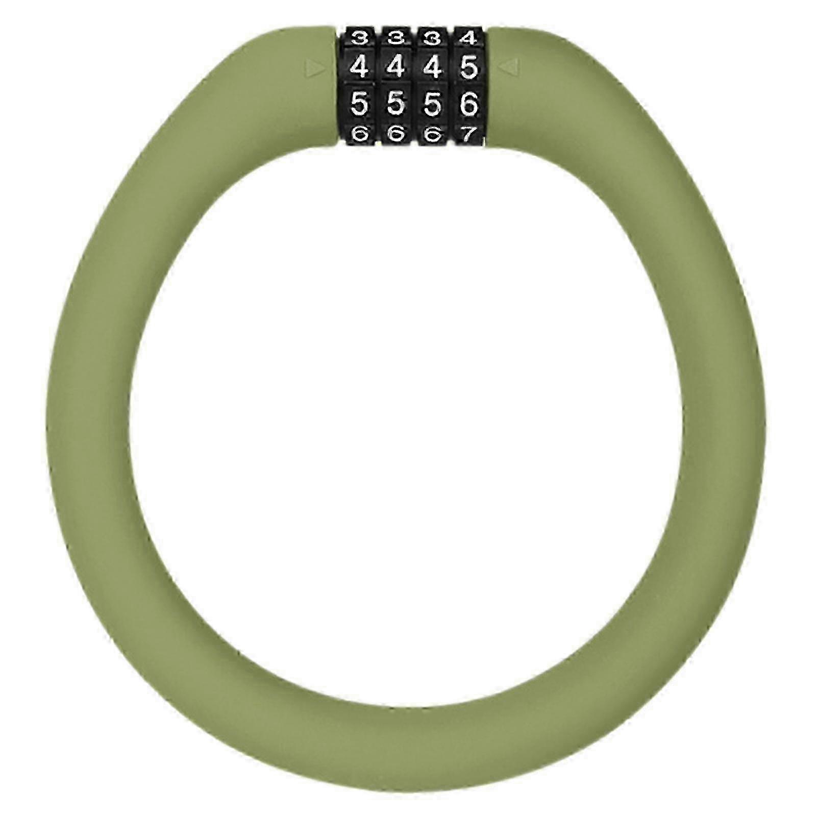 Portable Keyless Cable Lock for Bikes