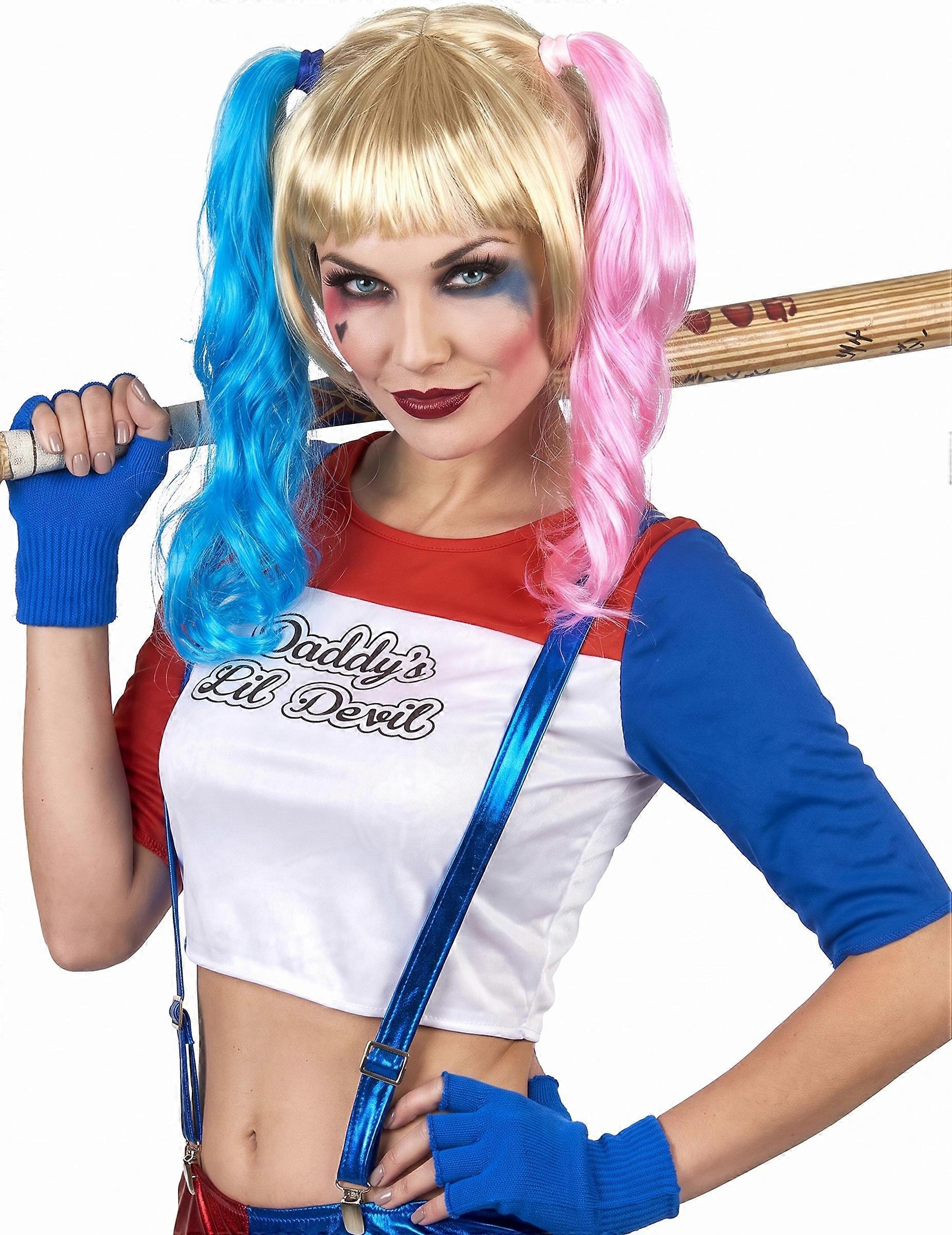 Devilish Harlequin Wig for Women